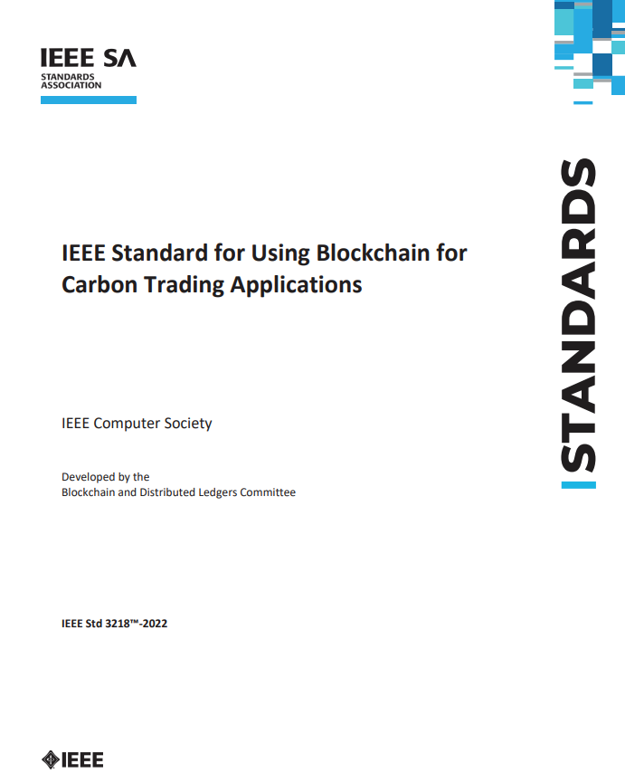 IEEE 3218-2022基于区块链的碳交易应用标准（英)